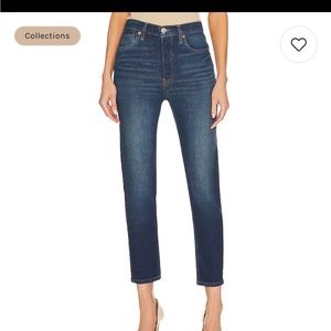 RE/DONE high ride ankle crop frvr rinse size 24